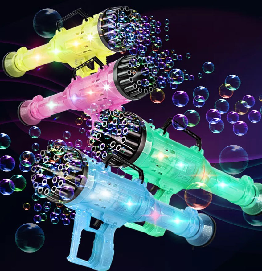 Pistol/Maskin skjuter bubblor