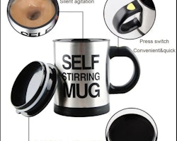 Self Stirring Mug - Kaffemuggen från framtiden
