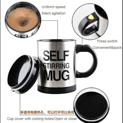 Self Stirring Mug - Kaffemuggen från framtiden