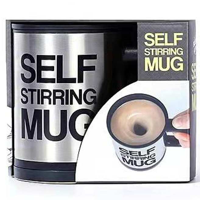 Self Stirring Mug - Kaffemuggen från framtiden