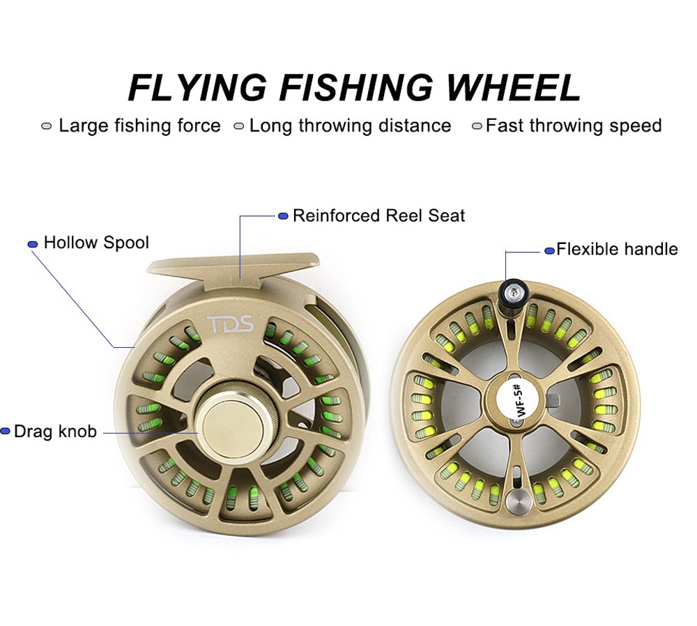 Pro Fly TDS Flugrulle #5 + WF4/5 Fluglinor + Tafsar