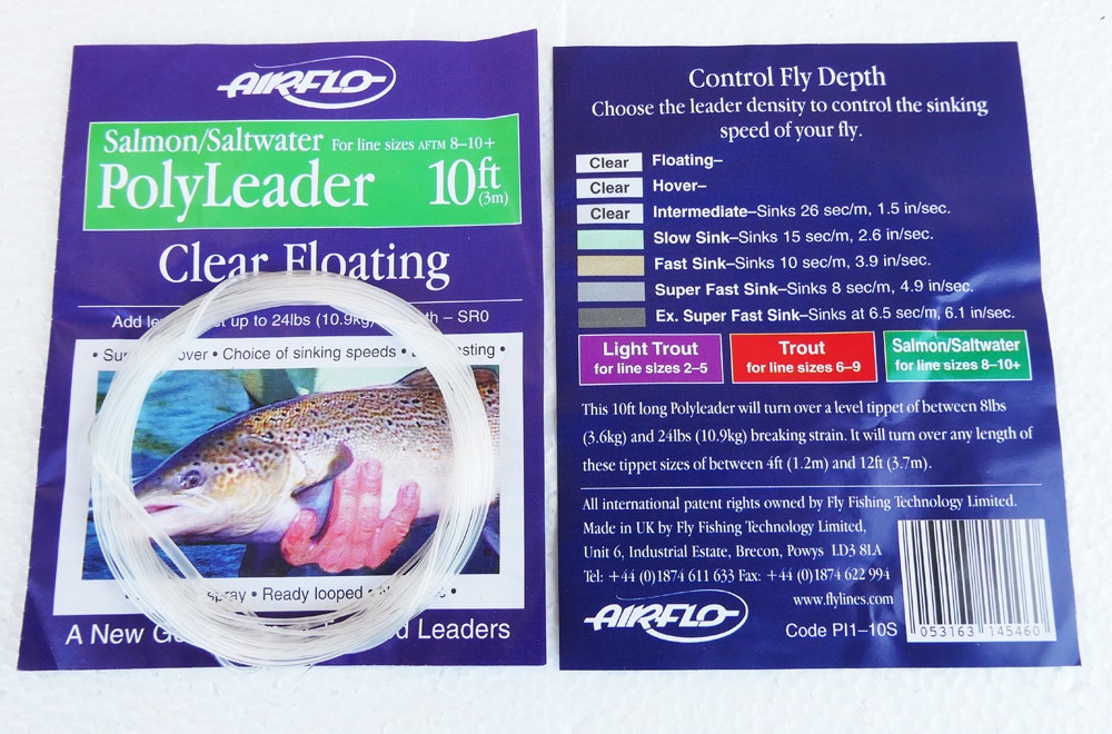 Airflo Polyleader - 10ft  - Intermediate - 24 lbs -