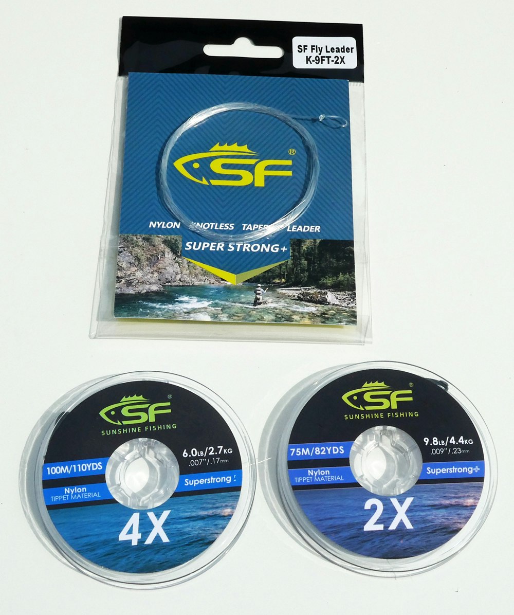 Pro Fly 9´ Tafsar + 2X-4X Material 75-100 m
