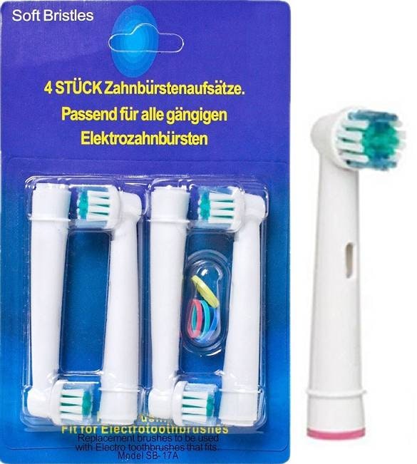 8-pack Oral-B Kompatibla Tandborsthuvuden