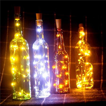 LED Ljusslinga för Flaskor Dekoration mm