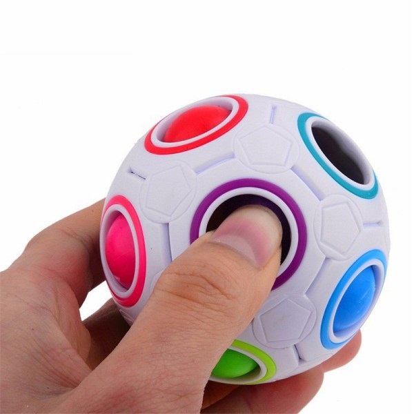 Fidget Ball - Rainbow Ball Magic Cube