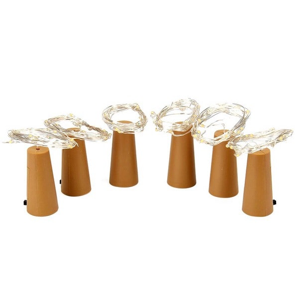 3- Pack LED Ljusslinga för Flaskor Dekorbelysning - 2 meter