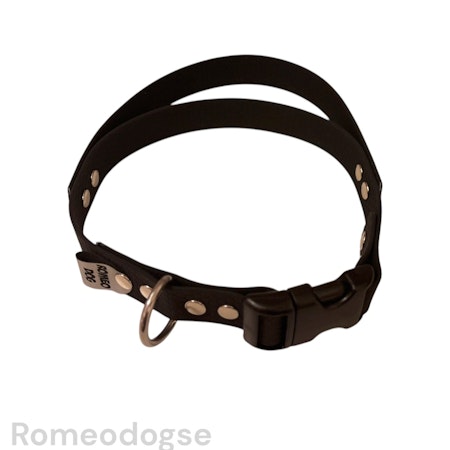 Hundhalsband Hexa med handtag  16,20,25mm