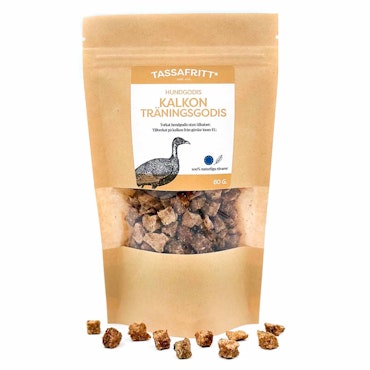 Naturligt Hundgodis - Träningsgodis Kalkon