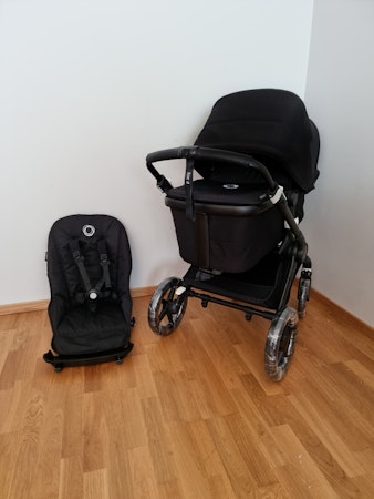 Bugaboo Fox 3 kombivogn - All Black