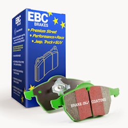 EBC Greenstuff Bromsbelägg 88 x 42 x 14mm