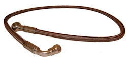 Oil pressure line L=1100mm Banjo M14 & AN4