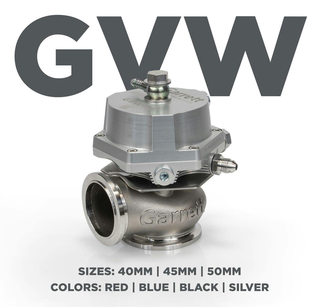 Garrett 908828-0004 GVW-45 Wastegate Silver