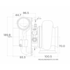 880704-5005S G30-770 Intern Wastegate A/R 0.83 V-band avg in / ut Standard Rotation Turbo