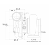 880704-5002S G30-660 Intern Wastegate 0.5 Bar Actuator A/R 0,83 Standard Rotation Turbo