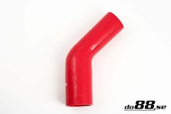 Silikonslang Röd 45 grader 2 - 2,25´´ (51 - 57mm)
