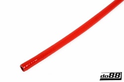Silikonslang Röd Flexibel slät 0,875'' (22mm)