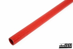 Silikonslang Röd Flexibel slät 1,5'' (38mm)