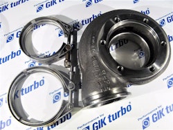 GT35 Turbine housing A/R 0.83 V-band in/ut