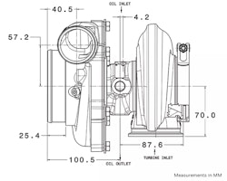 GTX3071R Gen II Turbo A/R 0.83 V-band avgas in /ut