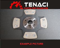 Tenaci Clutch 4-Puck 184 mm Disc for Audi