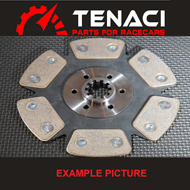 Tenaci Clutch 6-Puck 184 mm Disc for Audi