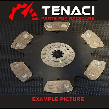 Tenaci Clutch 6-Puck 240 mm for Audi
