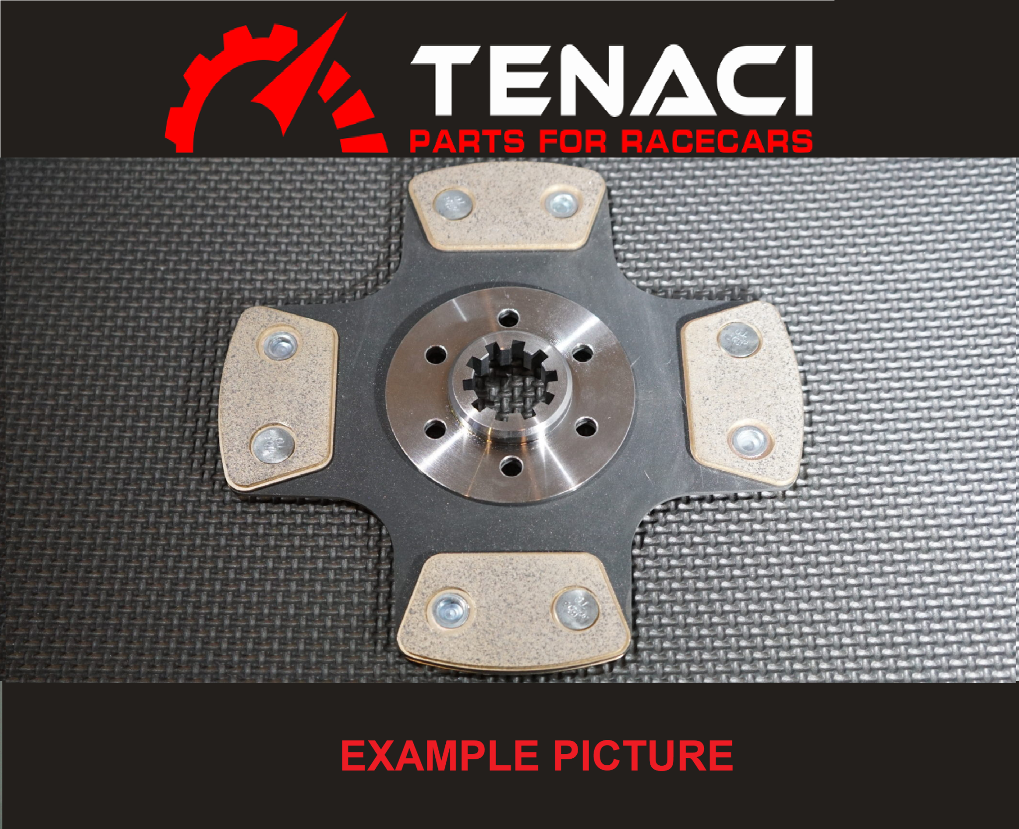 Tenaci Clutch 4-Puck 184 mm Disc for Toyota
