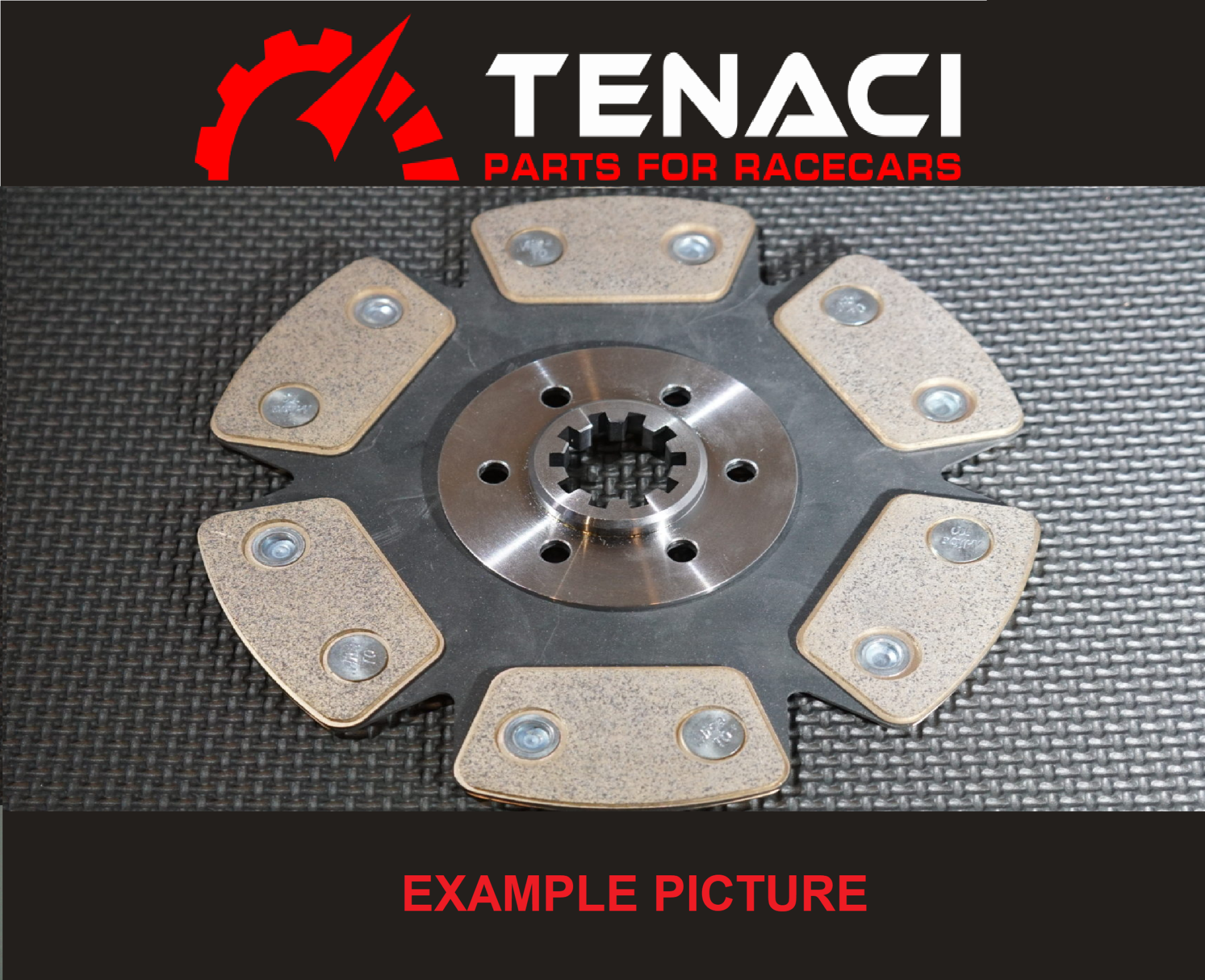 Tenaci Clutch 6-Puck 184 mm Disc for Toyota