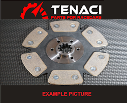 Tenaci Clutch 6-Puck 184 mm Disc for Ford