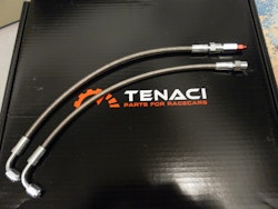 Tenaci hoses for hydraulic release bearing