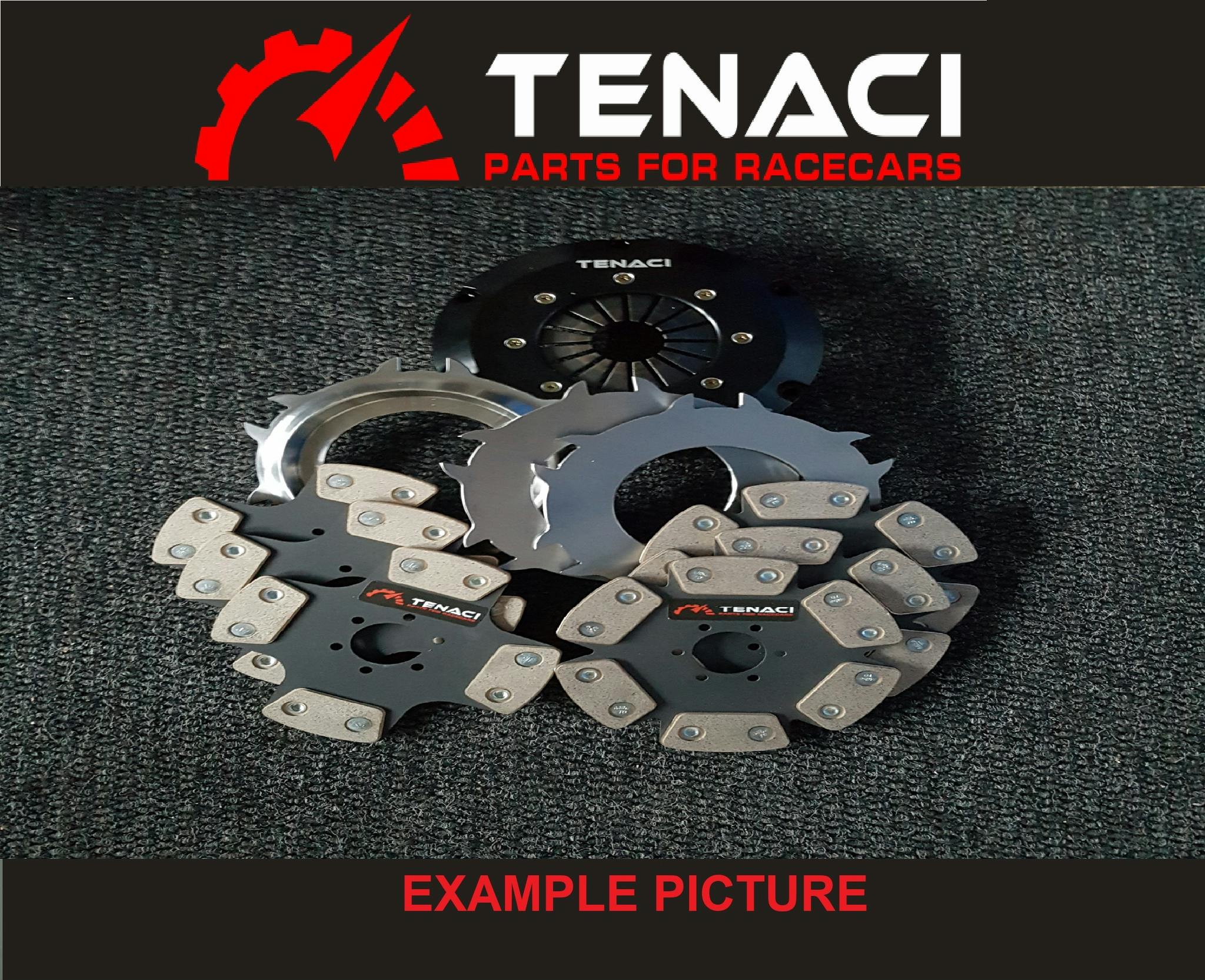 Tenaci clutch cover kit with discs - 184 mm - 3 disc - 1650 Nm