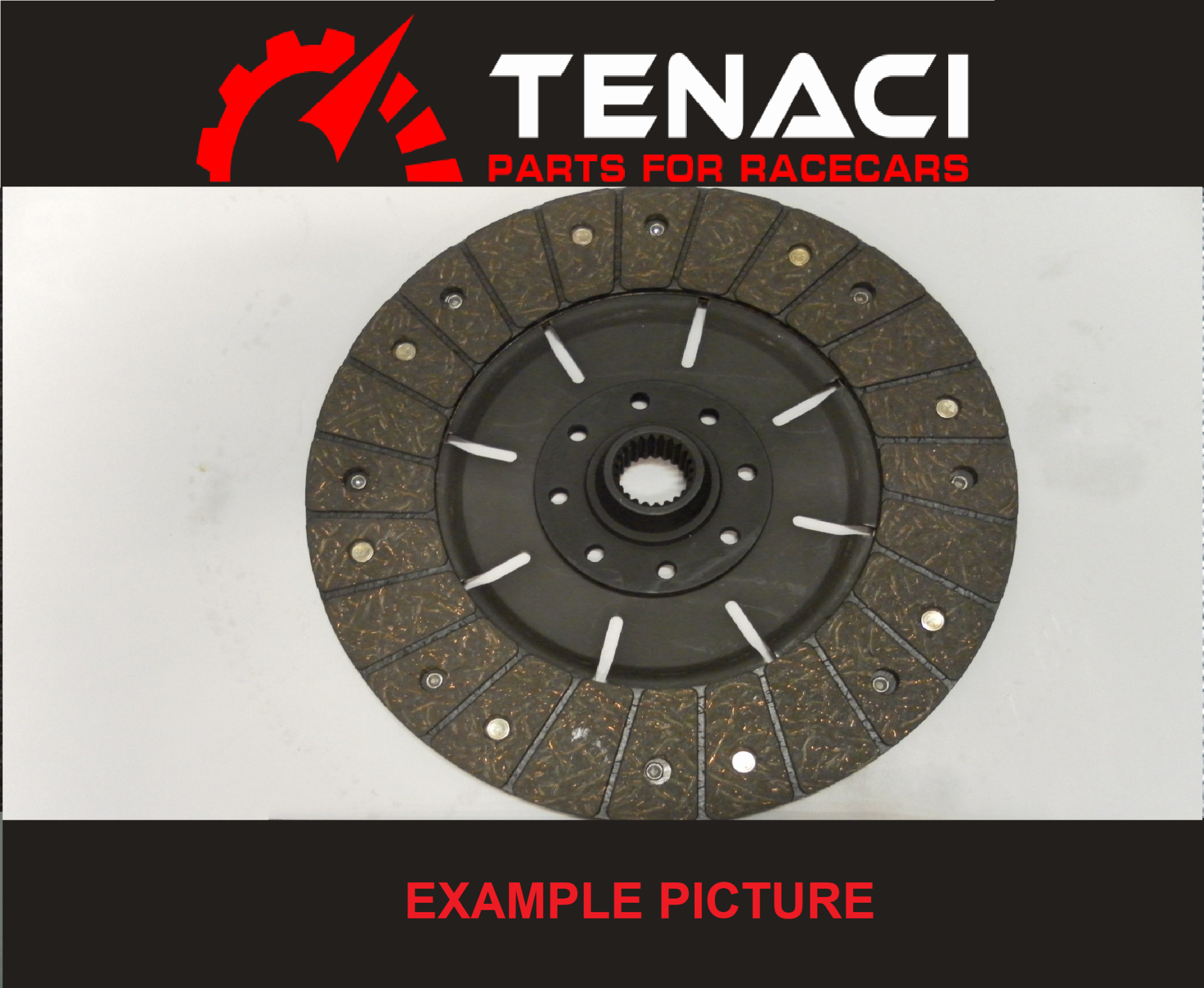 Tenaci Organic Clutch Disc 280 mm for BMW