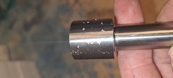 Stub for 530d gearbox shaft
