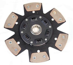 Tenaci 250 mm 6 puck clutch disc with springs - Toyota Supra V160; Getrag
