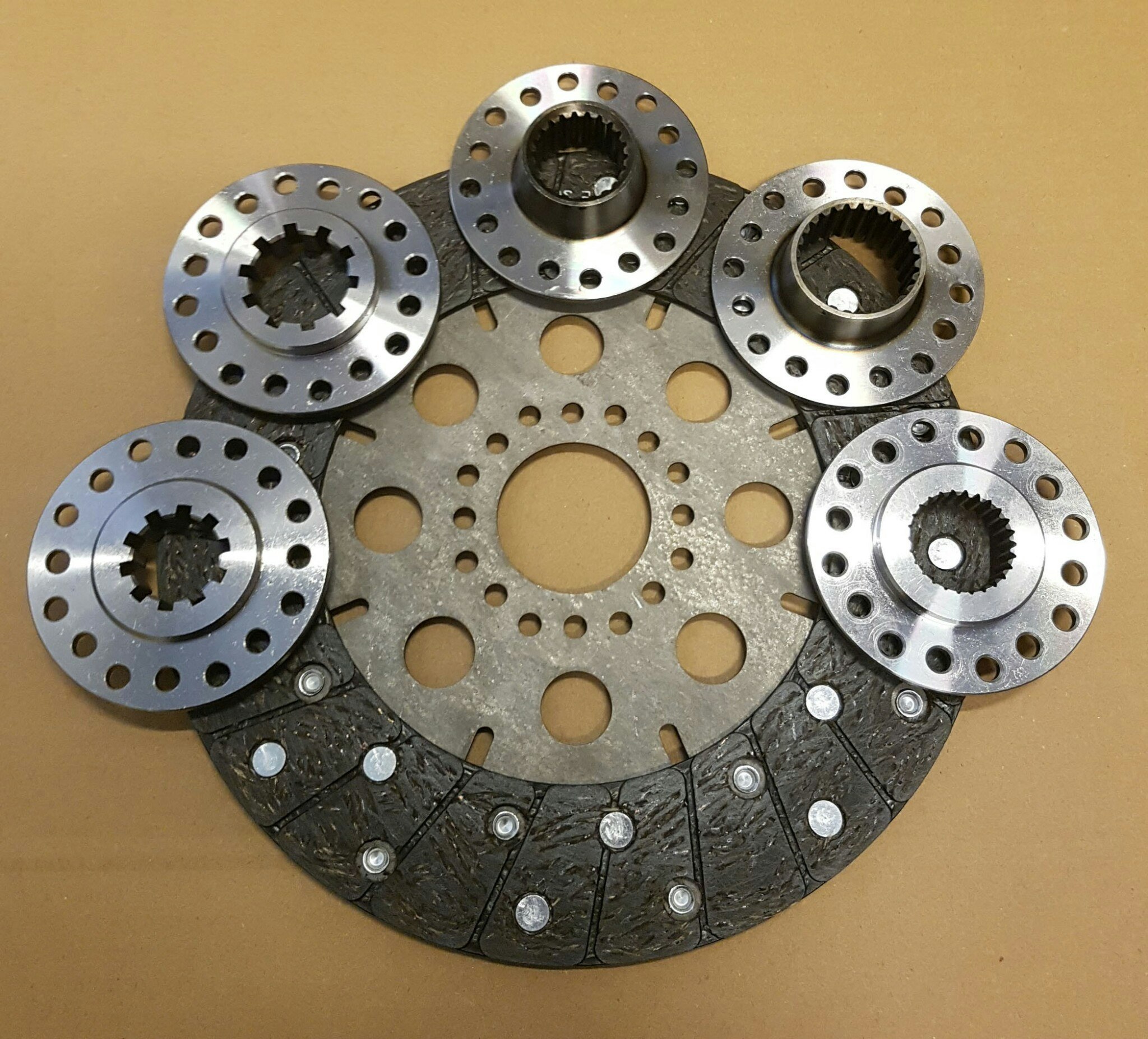 Tenaci organic clutch disc without hub 228/240 mm
