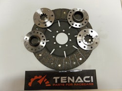 Tenaci organic clutch disc with off-set centrum; 240mm