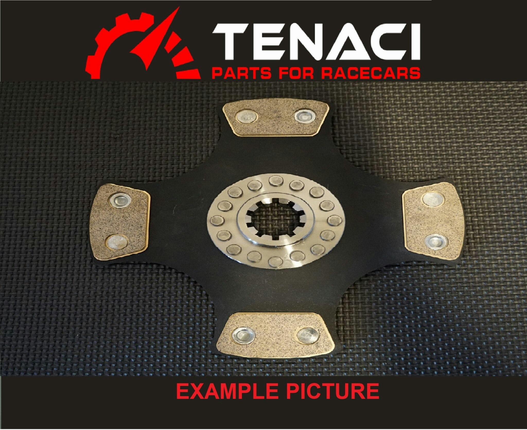 Tenaci Clutch 4-Puck 228 mm Disc for Mitsubishi