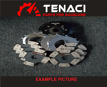 Tenaci clutch cover kit with discs - 184 mm - 2 disc - 1250 Nm