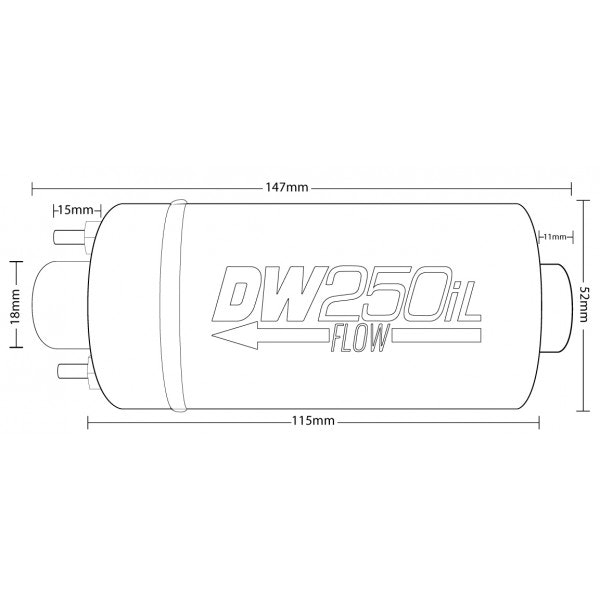 DeatschWerks Pump DW250 iL