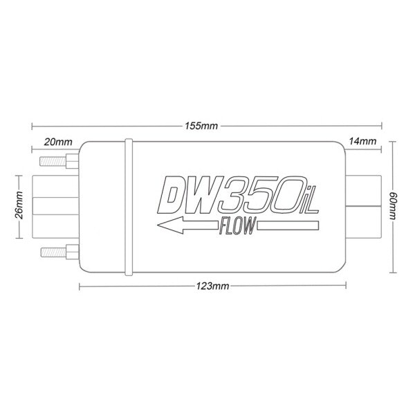 DeatschWerks Pump DW350 iL