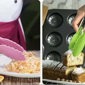 Kökstång mini, Tång för att flytta varma kakor - Gul - finns i 5 olika färger