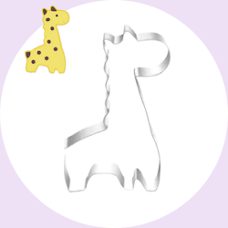 Giraff - Kakform - Pepparkaksfor - Baka med Alma