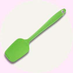 Slickepott sked mini i silikon - Grön - Baka med Alma