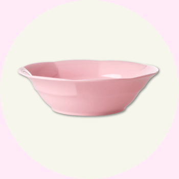 Rice Skål rosa - Medium