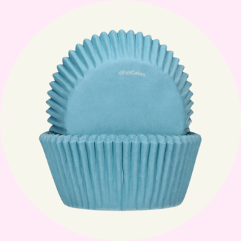 Kakform - muffinsform - Blå - funcake