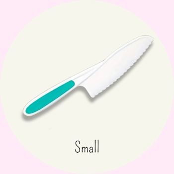Barnkniv - barnvänlig kniv - Smal - Blå