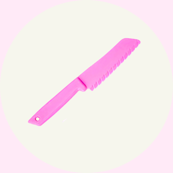 Barnkniv - barnvänlig kniv - Skalkniv - ROSA