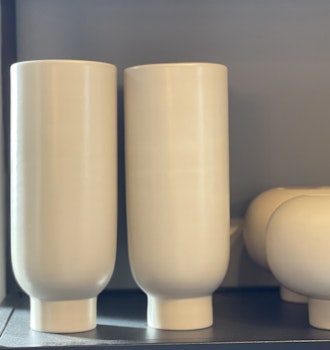 Koop vas beige LITEN