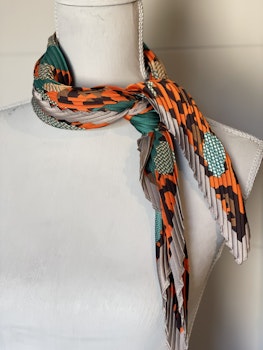 Scarfs Orange/Turkos